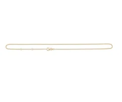 Mads Z 14kt Halskæde Anker Facet 40 - 45cm - 9520110