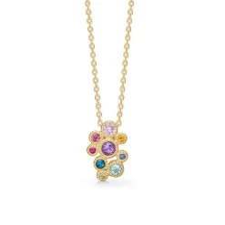 Mads Z 14kt Luxury Rainbow vedhæng