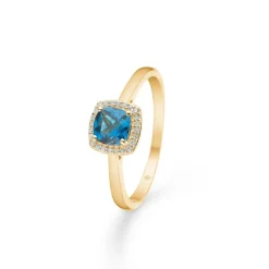 Mads Z 14kt Mona Lisa Ring 0.045ct W.Si