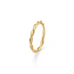Mads Z 14kt Poetry Twist ring