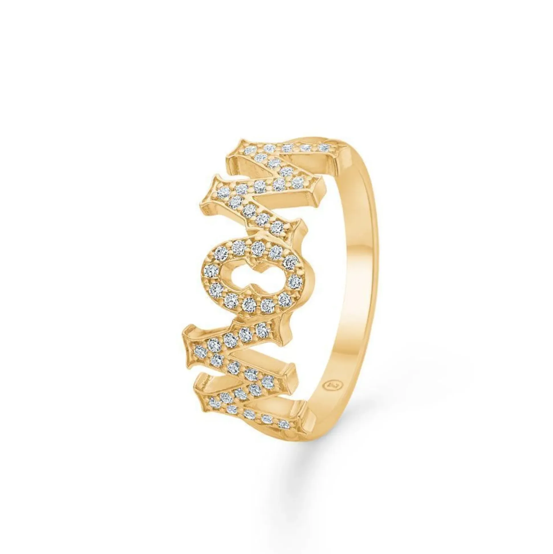Mads Z 14kt WOW/MOM Ring 0.23ct W.si