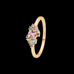 Mads Z Little Princess 14kt Guld Ring med Ædelsten