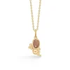 Mads Z Precious Bubbles 14kt Guld Vedhæng m. Peach Månesten