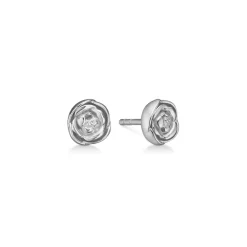 Mads Z Rosalie Sølv Ørestikker Lille Rose 6mm