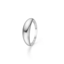 Mads Z Sølv Half Moon ring Large
