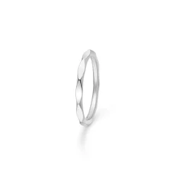 Mads Z Sølv Poetry Edge ring