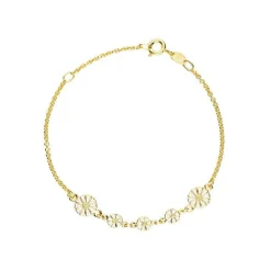 Marguerit Forgyldt Armbånd - 90117519-M