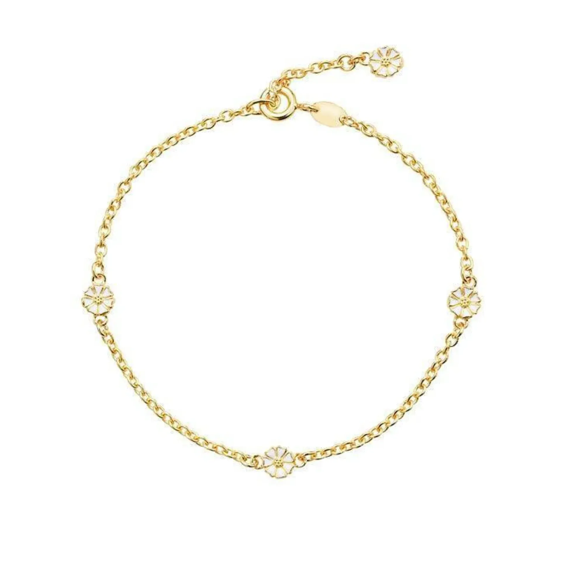 Marguerit Forgyldt Guld Armbånd - 90105017-M