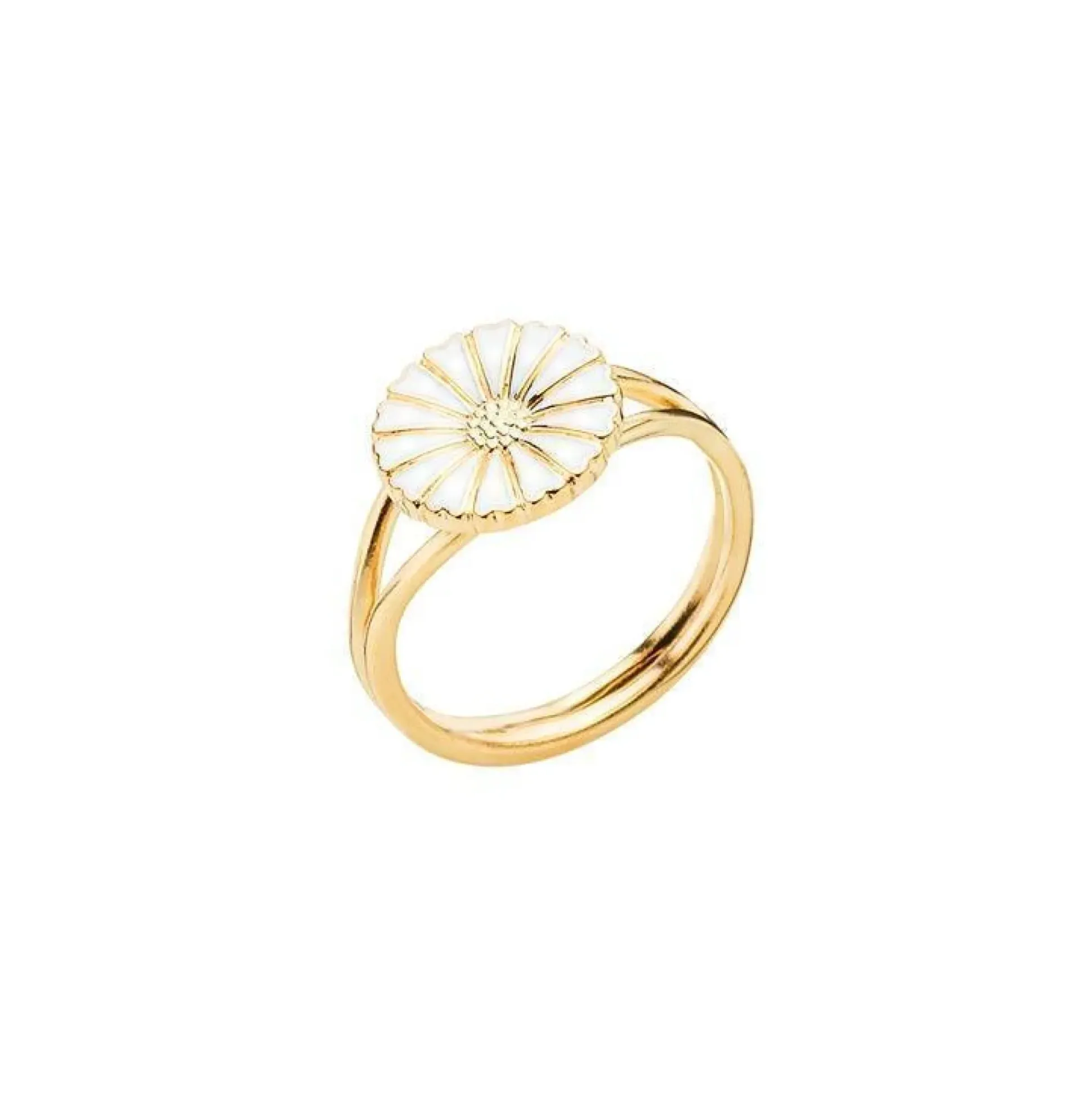 Marguerit Forgyldt Guld Ring 11mm - 907011-M