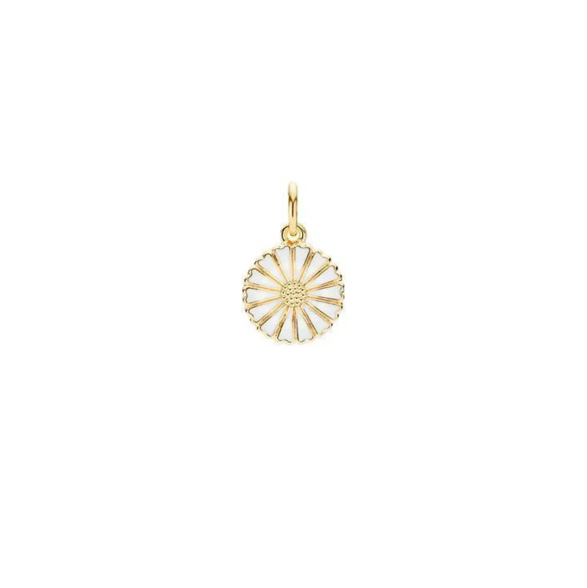 Marguerit Forgyldt Guld Vedhæng 11 mm - 908011-M