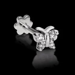 MARIA TASH Diamond Butterfly White Gold