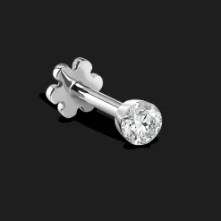 MARIA TASH Invisible Set Diamond 2mm Hvidguld
