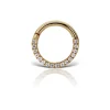 MARIA TASH 18kt Diamond Horizontal Eternity Hoop