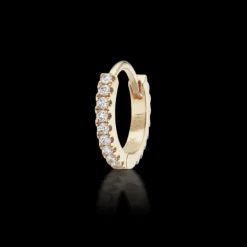 MARIA TASH 6.5mm Diamond Eternity Ring 18kt