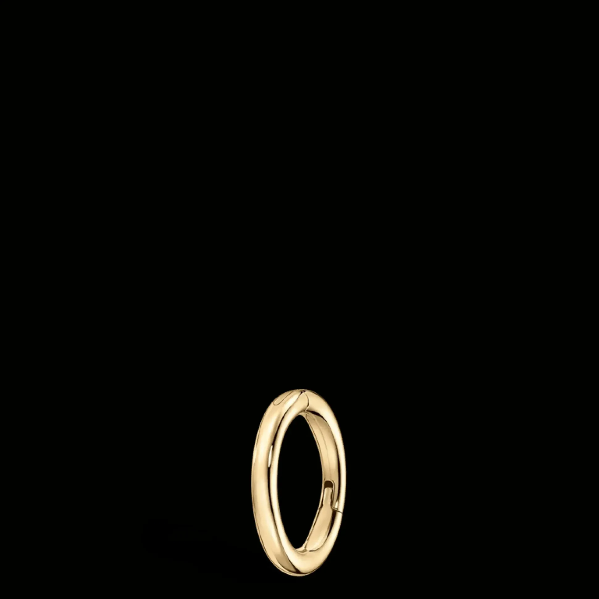 MARIA TASH 5mm Plain Gold Hoop