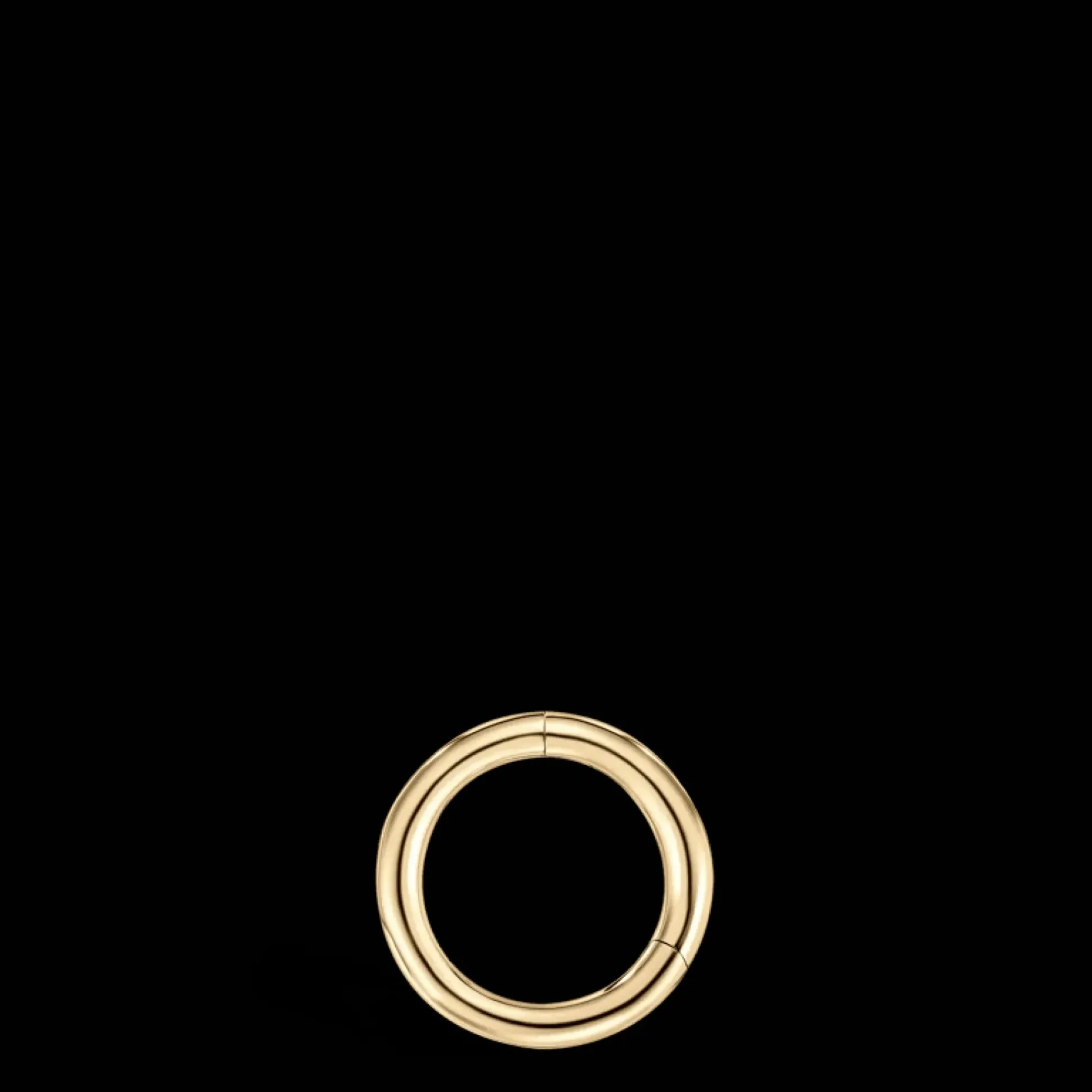 MARIA TASH 5mm Plain Gold Hoop