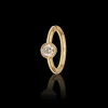 MARIA TASH 6.5mm Scalloped Diamond Clicker 18Kt guld