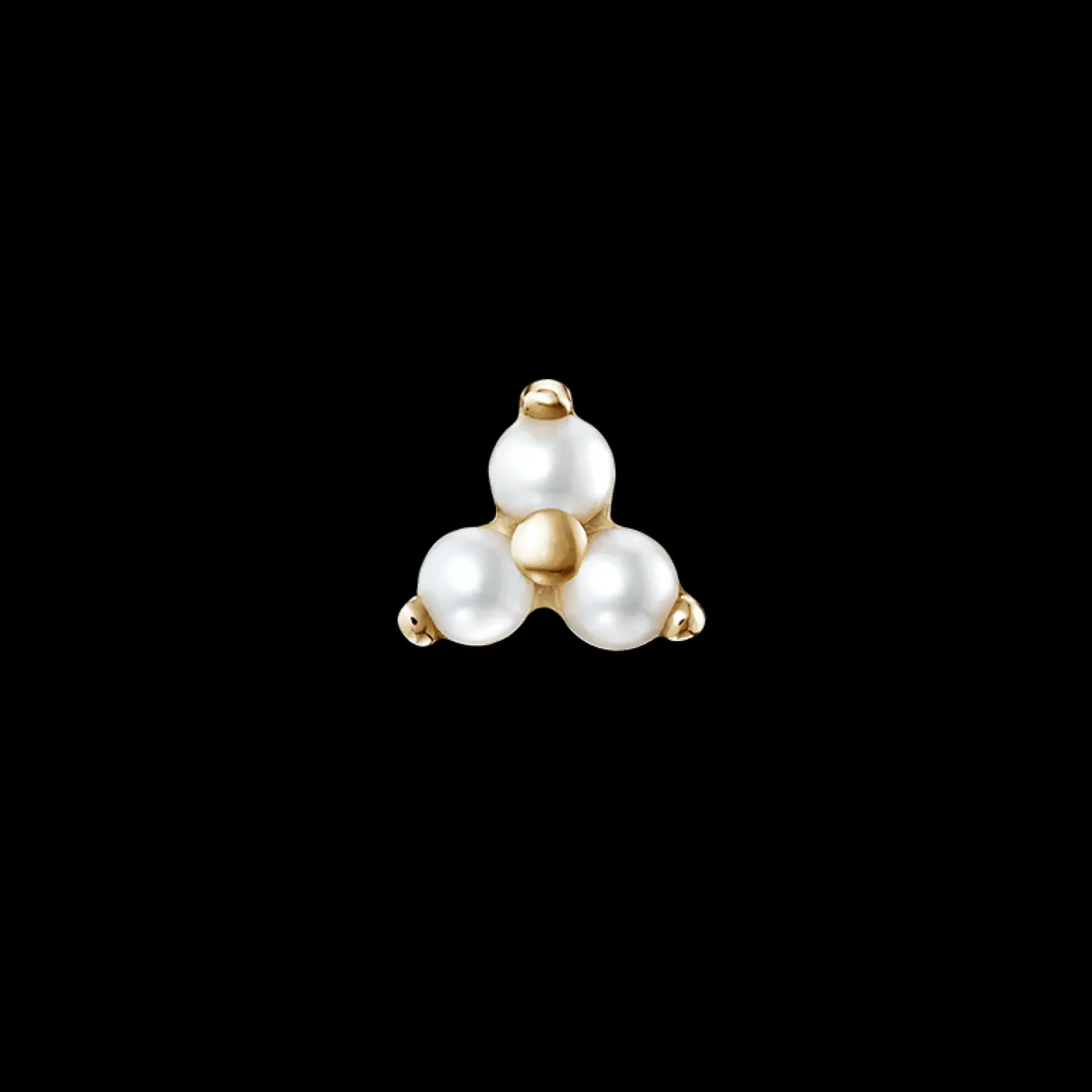 MARIA TASH Pearl Trinity Stud