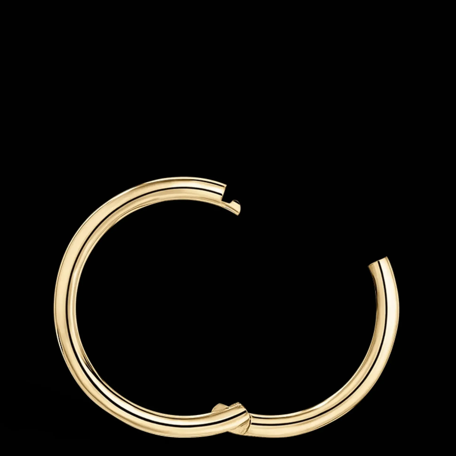 MARIA TASH Plain Gold Hoop 9,5mm