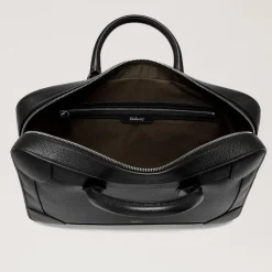 Mulberry Belgrave Single Document Holder Small Classic Grain Black