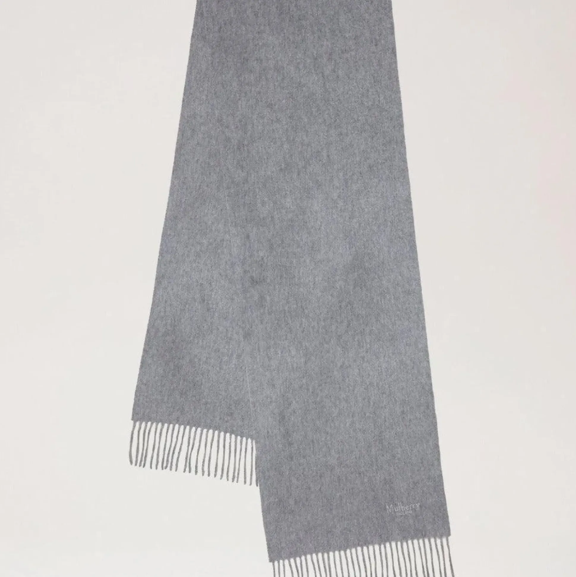 Mulberry Cashmere 30x195 Light Grey Melange