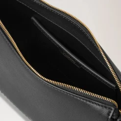 Mulberry Clovelly Pouch Micro Classic Grain Black