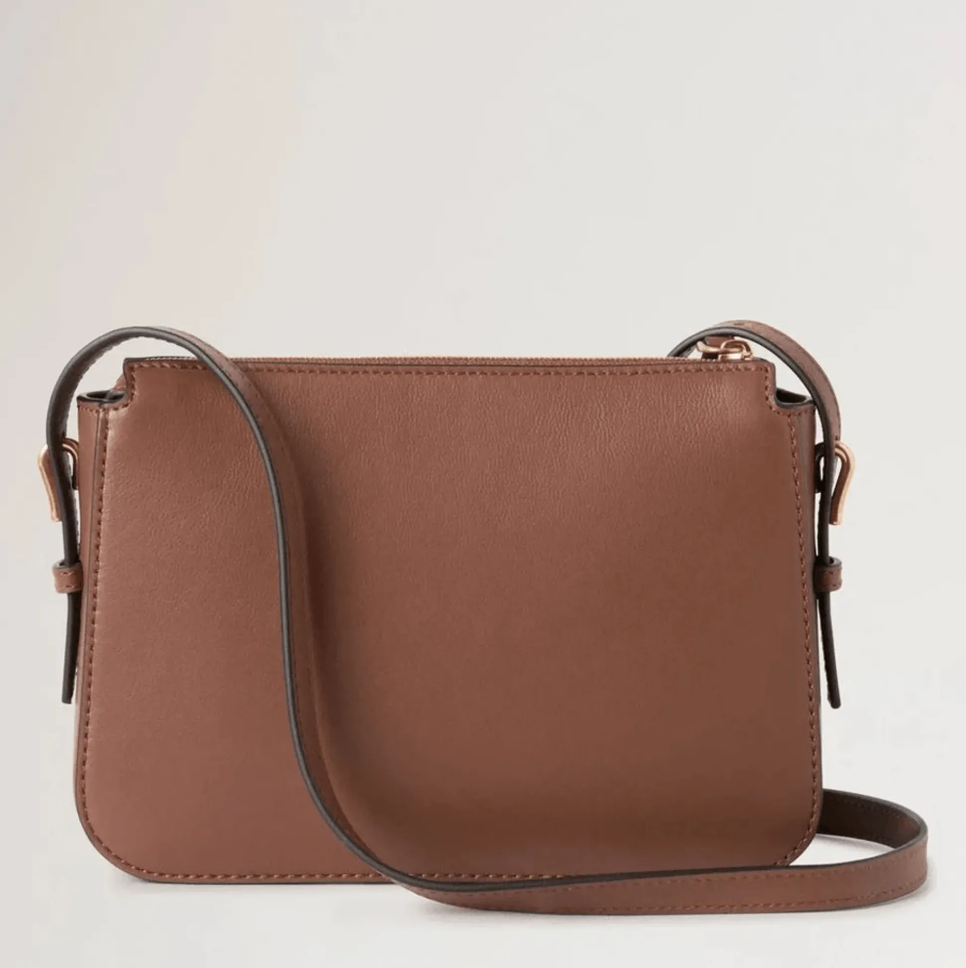 Mulberry Clovelly Pouch Micro Classic Grain Bright Oak