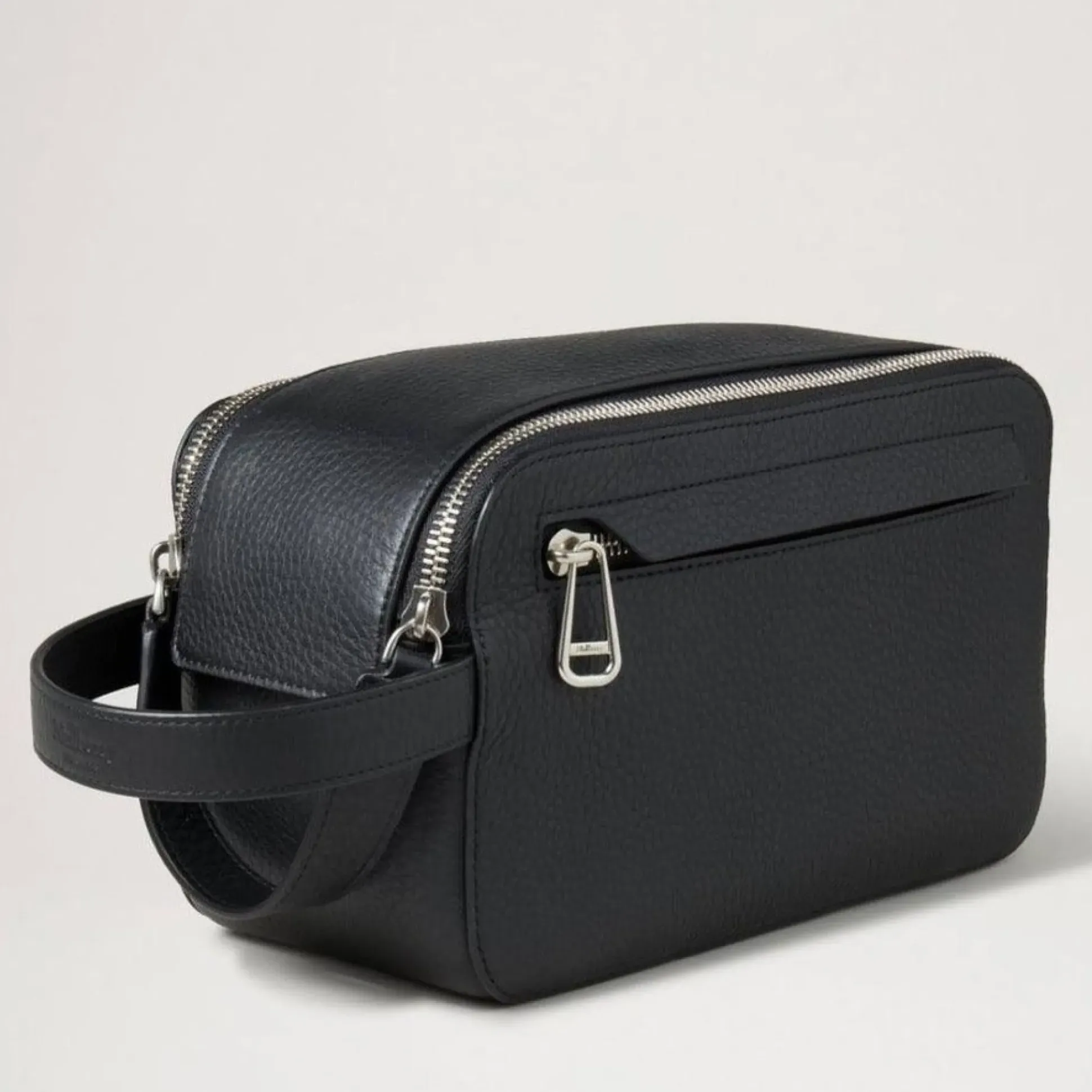 Mulberry Double Zip Wash Case Heavy Grain