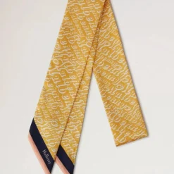 Mulberry Fantasy Logo Skinny Scarf