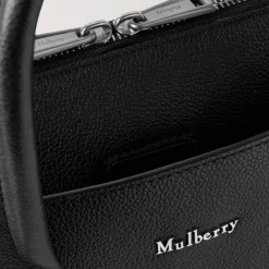 Mulberry Farringdon Briefcase Pebble Grain