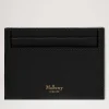 Mulberry Kortholder - Continental Credit Card Slip Natural Grain Black