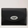 Mulberry Pung - Darley Folded Wallet High Shine Leather