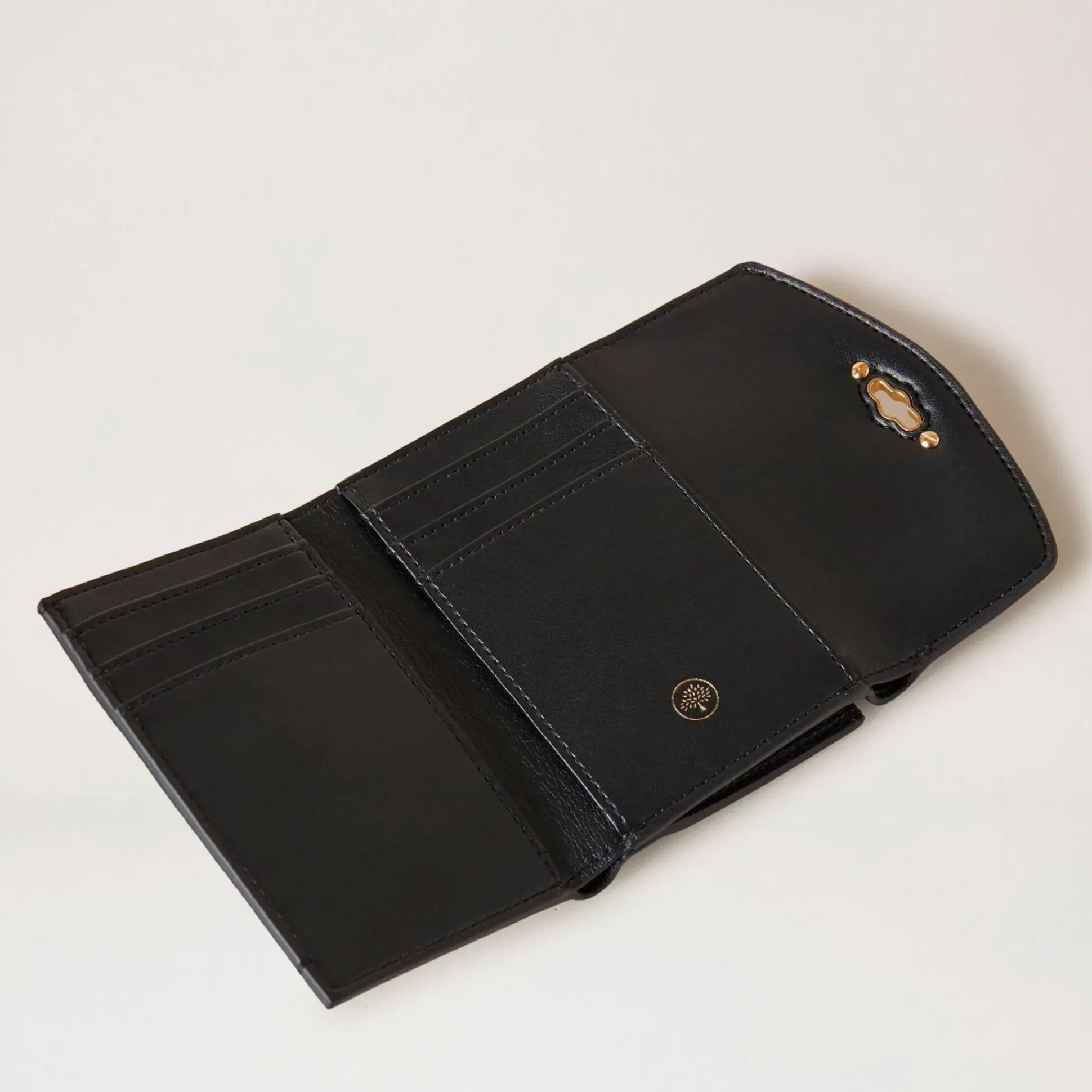 Mulberry Pung - Darley Folded Multicard Black