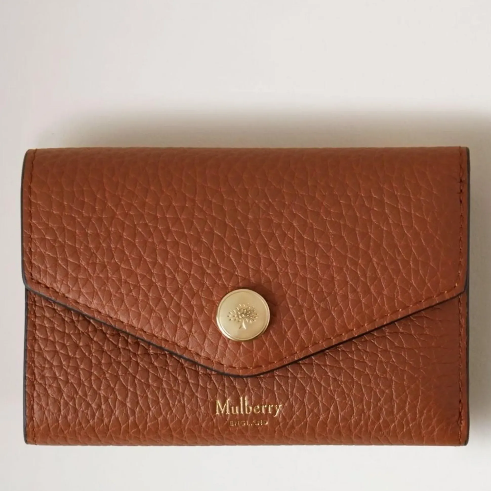 Mulberry Pung - Folded Multicard Wallet Chestnut