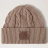 Mulberry Softie Chain Cable Beanie Maple
