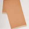 Mulberry Solid Merino Wool Scarf Camel