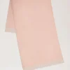Mulberry Solid Merino Wool Scarf Rosewater