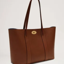 Mulberry Taske - Bayswater Tote Small Classic Grain Oak