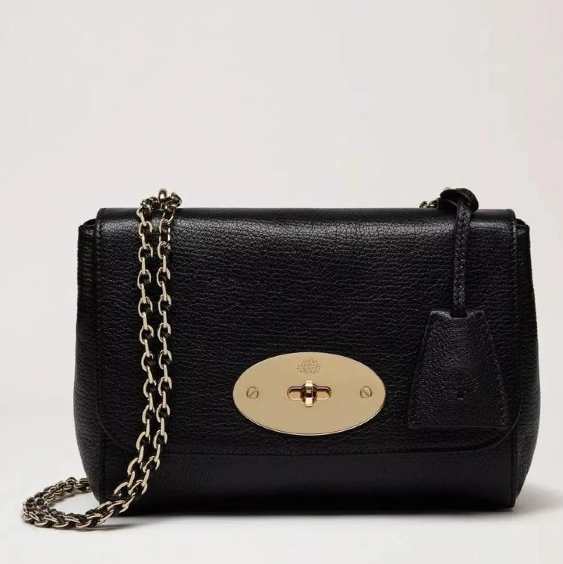 Mulberry Taske - Lily Black Glossy Goat