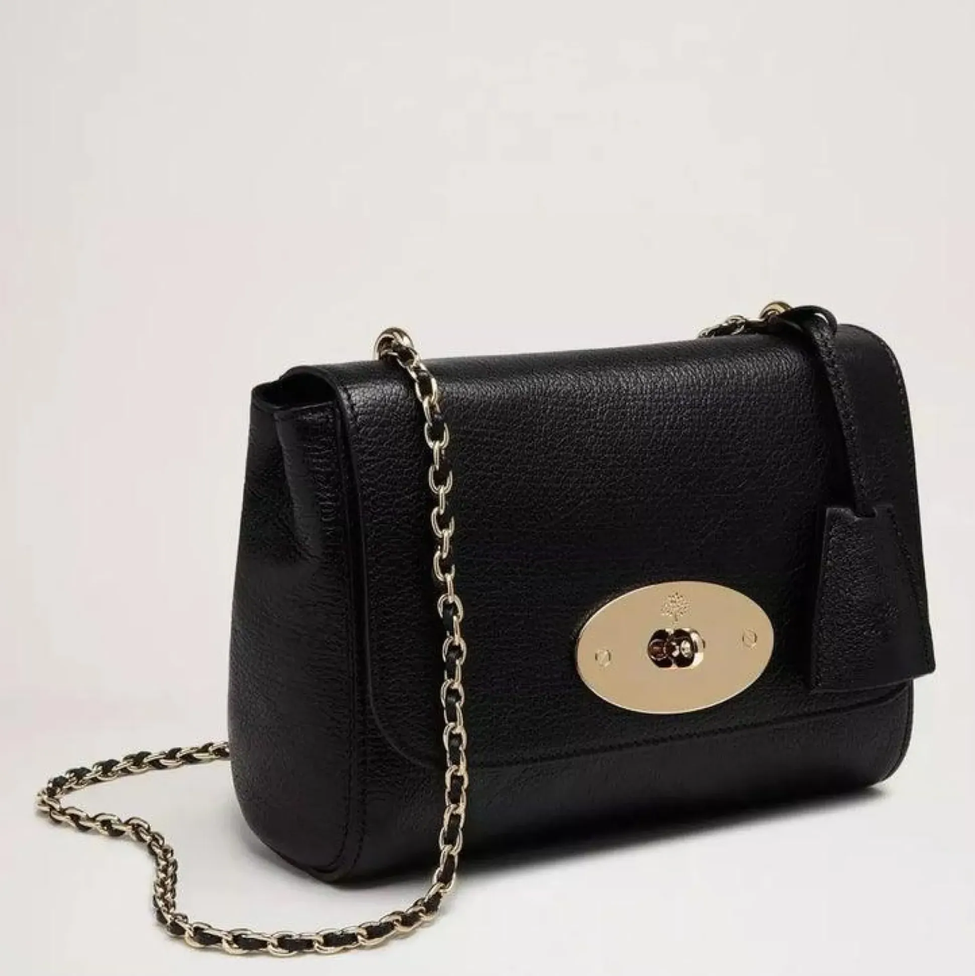 Mulberry Taske - Lily Black Glossy Goat