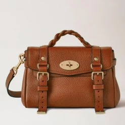Mulberry Taske - Mini Alexa Heavy Grain Chestnut