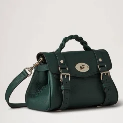 Mulberry Taske - Mini Alexa Heavy Grain Mulberry Green