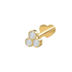Nordahl 14kt Guld Piercing 0.04ct