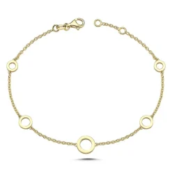 Nuran Ayla 14kt Guld Armbånd
