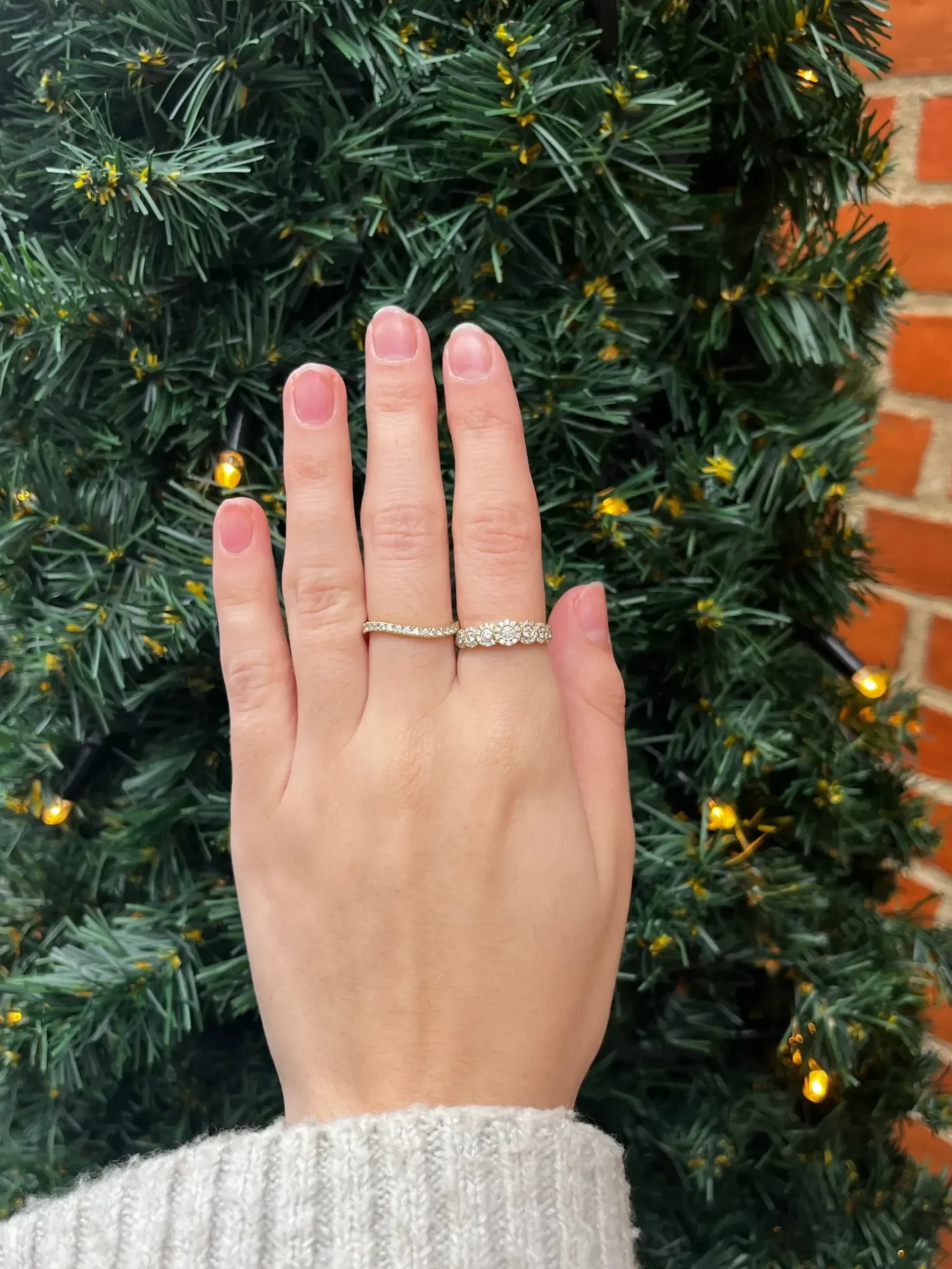Nuran 14kt Duchess ring 0.57ct W.Si