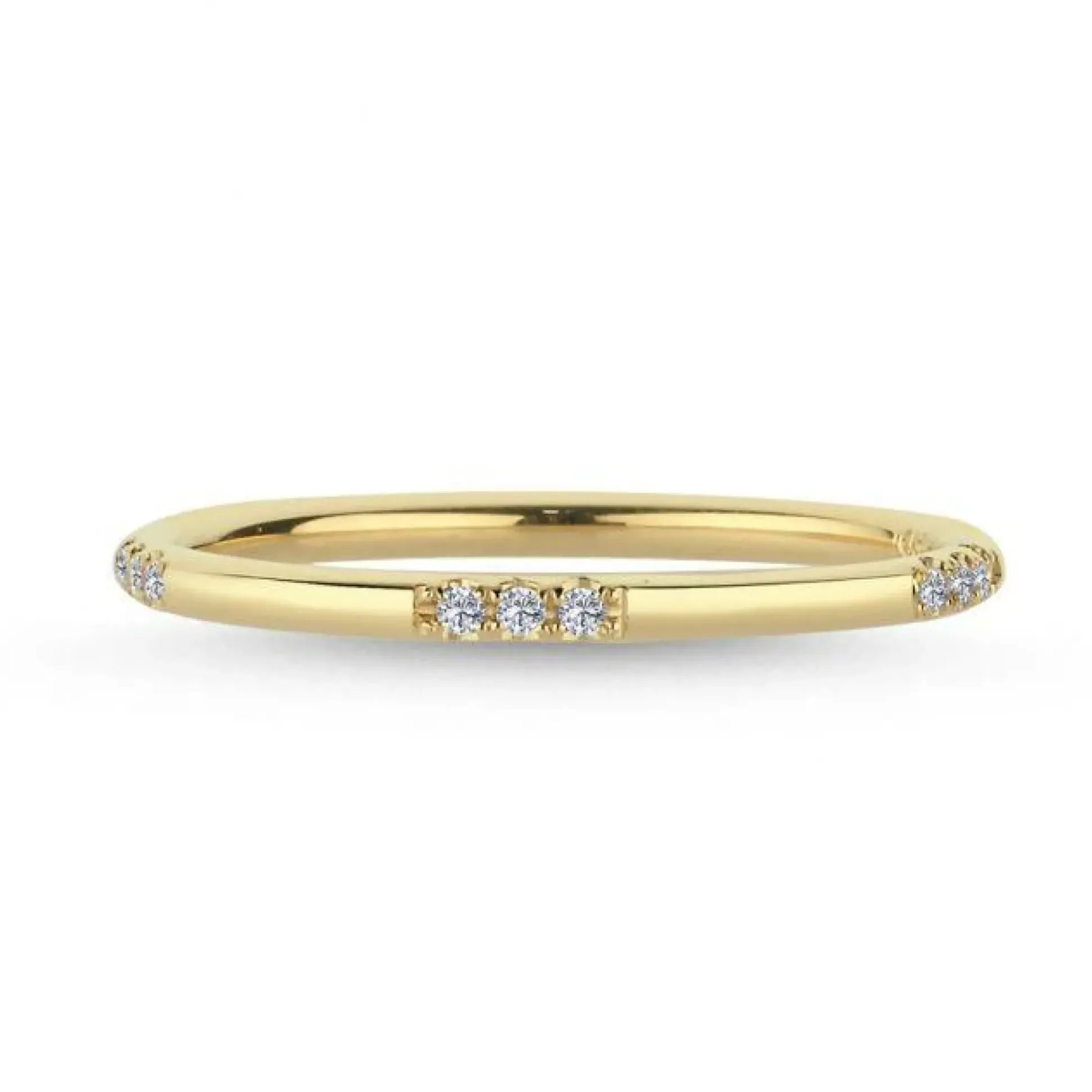 Nuran 14kt Noelle Ring Med Diamanter