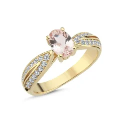 Nuran 14kt Silvia Ring 0.30ct W/Si