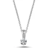 Nuran Star 14kt Hvidguld Vedhæng 0.03ct W.Si
