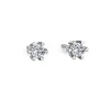 Nuran Star Ørestikker 14kt hvidguld 2x0.03ct W.Si