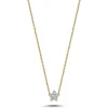 Nuran Stella 14 kt. Guld Halskæde m. Diamantstjerne 0.11ct W.Si
